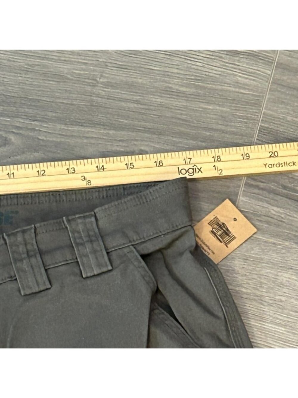 Duluth Trading Pants Mens 34x29 Gray DuluthFlex Fire Hose Relaxed Cargo Stretch - Picture 8 of 11